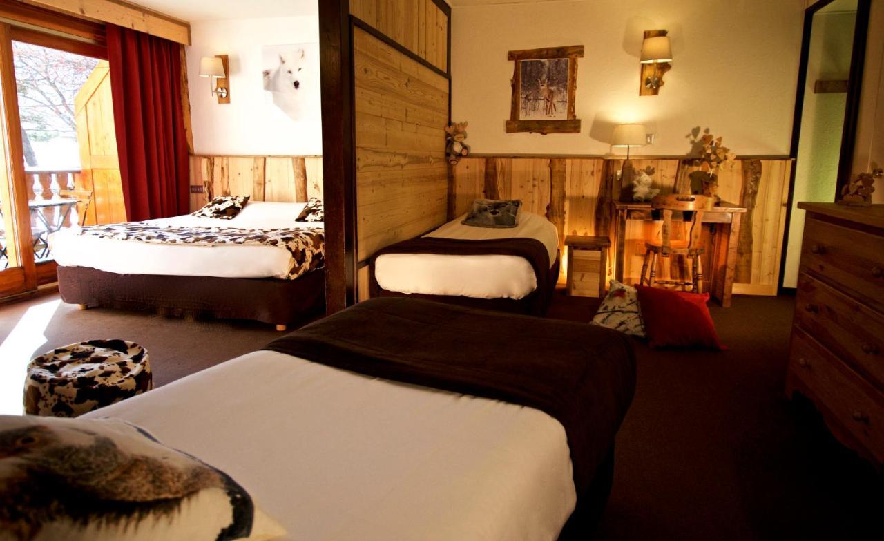 Hotel Serre Palas Les Deux Alpes Bagian luar foto