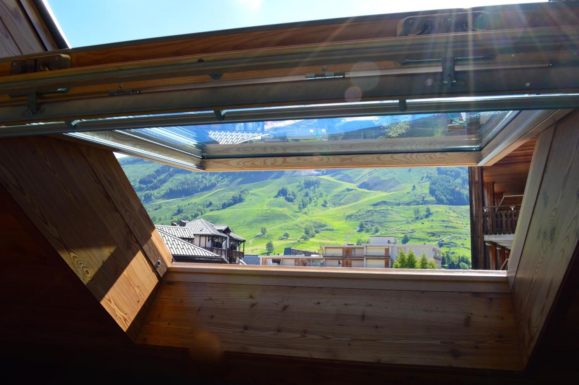 Hotel Serre Palas Les Deux Alpes Bagian luar foto
