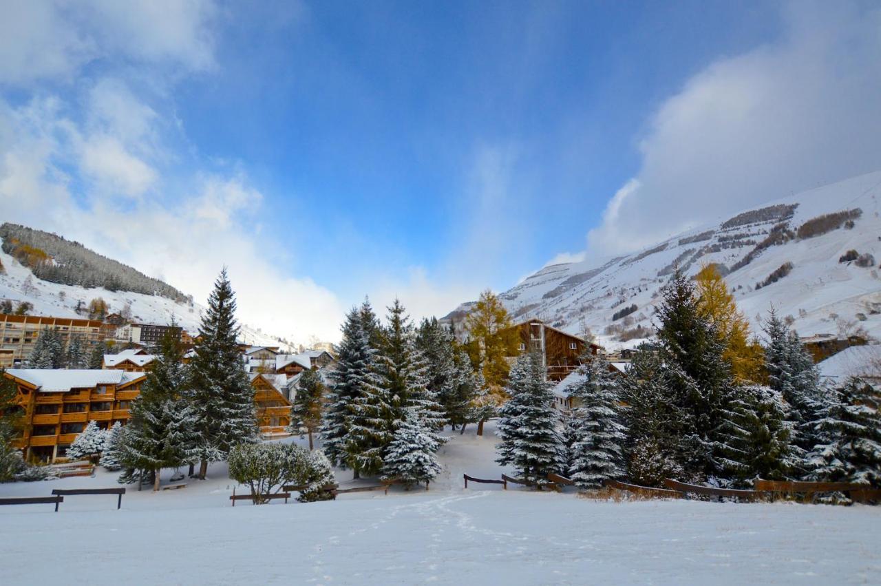 Hotel Serre Palas Les Deux Alpes Bagian luar foto